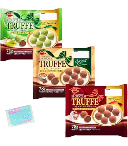 Amazon | ブルボン トリュフミルクガナッシュ 78g（個装紙込み） 12コ